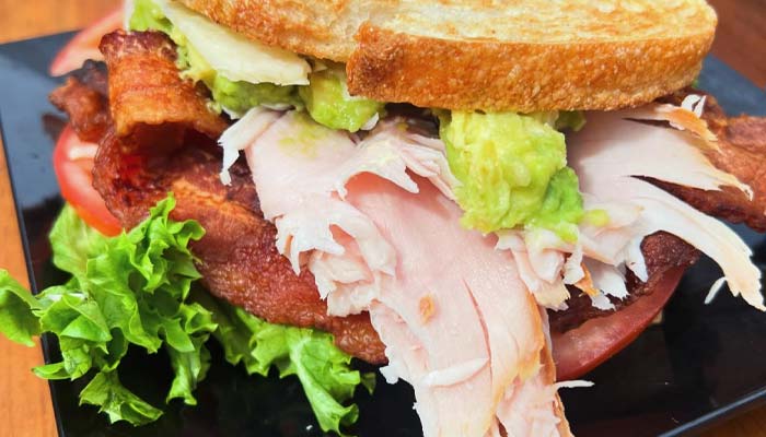 Specialty sandwich at Clear Water Harbor restaurant and bar in Waupaca, WI